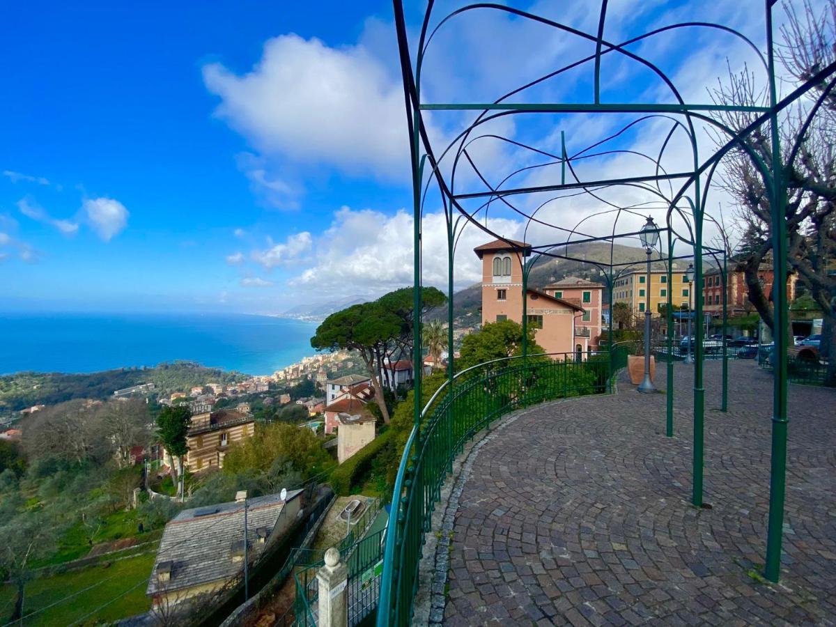 Casaviva - Bilo With Seaview And Parking In Camogli Appartement Buitenkant foto